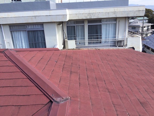 経年劣化が進んでいるカラーベスト